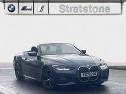 Blue Used 2021 BMW 420 M Sport Cabriolet | £32,690 (Expensive)