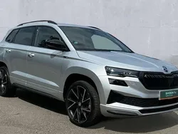 Silver Used 2023 Skoda Karoq SportLine SUV | £25,450 (Fair price)