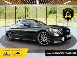 Black Used 2017 Mercedes C220 AMG Line Premium Coupe | £15,975 (A bit pricey)