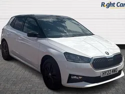 White Used 2022 Skoda Fabia Colour Edition Hatchback | £13,999 (Fair price)