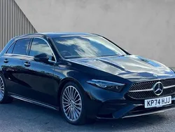 Cosmos black metallic Used 2024 Mercedes A200 AMG Line Premium Plus Hatchback | £28,574