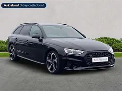 Black Used 2023 Audi A4 Black Edition Estate | £32,097 (A bit pricey)