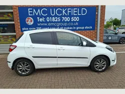 White Used 2018 Toyota Yaris | £10,295 (Fair price)