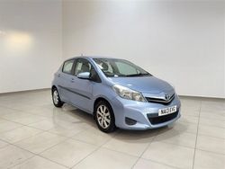 Blue Used 2013 Toyota Yaris Hatchback | £4,995 (Fair price)