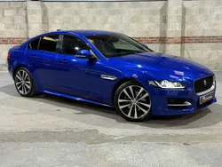 Blue Used 2017 Jaguar XE R-Sport Sedan | £8,990 (Fair price)