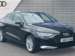 Black Used 2025 Audi A3 Sport Sedan | £26,490 (Fair price)