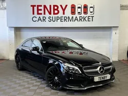 Black Used 2016 Mercedes CLS220 AMG line Coupe | £12,795 (Fair price)