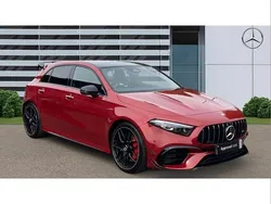 Red Used 2024 Mercedes A45 AMG Hatchback | £48,990 (Fair price)