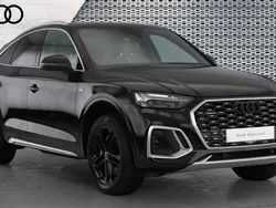 Mythos black Used 2022 Audi Q5 S-Line SUV | £30,370 (Fair price)