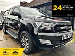 Black Used 2018 Ford Ranger Wildtrack Pickup | £10,990 (Expensive)