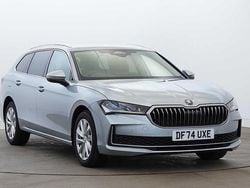 Pebble silver metallic Used 2025 Skoda Superb SE Technology Estate | £28,534 (A bit pricey)