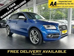Blue Used 2015 Audi SQ5 Advanced Plus SUV | £16,695 (Fair price)