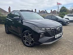 Black Used 2022 Hyundai Tucson N Line SUV | £18,999 (A bit pricey)