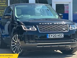 Black Used 2020 Land Rover Range Rover Vogue SUV | £33,950 (Fair price)
