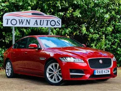 Red Used 2018 Jaguar XF R-Sport Sedan | £10,990 (Good price)