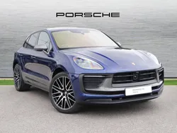 Gentian blue metallic Used 2023 Porsche Macan SUV | £59,890 (Expensive)