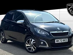 Black Used 2021 Peugeot 108 Collection Hatchback | £6,988 (Good price)