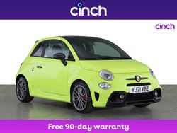 Green/black Used 2021 Abarth 595 Competizione Hatchback | £14,599 (A bit pricey)