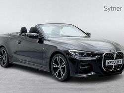Black Used 2023 BMW 420 M Sport Cabriolet | £34,500 (Fair price)