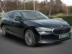 Midnight black metallic Used 2025 Skoda Superb LAURIN & KLEMENT Estate | £37,500