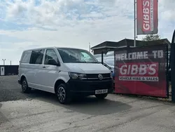 White Used 2018 VW T6 Startline Van | £21,995 (Expensive)