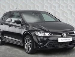 Black Used 2024 VW Polo R-line Hatchback | £21,181 (Fair price)
