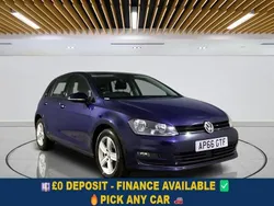 Blue Used 2017 VW Golf VII Edition Hatchback | £10,299 (Good price)