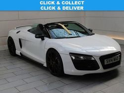 White Used 2014 Audi R8 Spyder Design Cabriolet | £44,000 (Fair price)