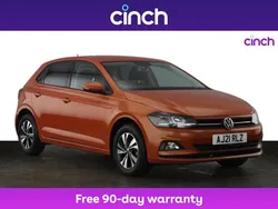 Orange Used 2021 VW Polo Match Hatchback | £14,599 (Fair price)
