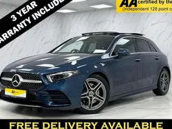 Blue Used 2020 Mercedes A220 AMG Line Premium Plus Hatchback | £18,995 (Fair price)