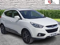 White Used 2015 Hyundai ix35 SE SUV | £3,995 (Good price)