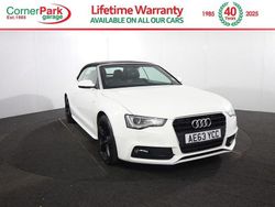 White Used 2013 Audi A5 Cabriolet S-Line Cabriolet | £7,499 (Fair price)