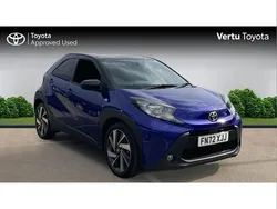 Blue Used 2022 Toyota Aygo Hatchback | £12,350 (Fair price)