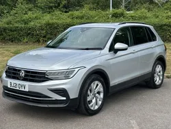 Silver Used 2021 VW Tiguan S SUV | £17,100 (Fair price)
