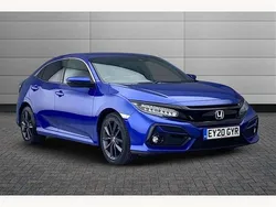 Obsidian blue Used 2020 Honda Civic SR Hatchback | £11,425 (Good price)