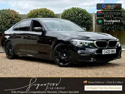 Black Used 2020 BMW 520 M Sport Sedan | £20,250 (Good price)