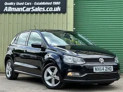 Black Used 2014 VW Polo SEL Hatchback | £8,995 (Fair price)
