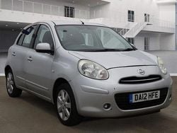 Silver Used 2012 Nissan Micra Acenta Hatchback | £4,199 (Good price)