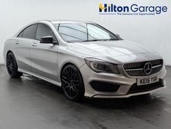 Silver Used 2015 Mercedes CLA250 AMG Sedan | £12,250