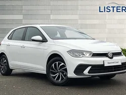 Pure white Used 2024 VW Polo Life Hatchback | £16,490 (Good price)