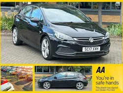 Black Used 2017 Vauxhall Astra SRi Hatchback | £6,675 (Fair price)
