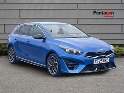 Blue Used 2025 Kia Ceed GT-Line Hatchback | £20,209 (Fair price)