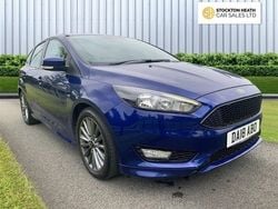 Blue Used 2018 Ford Focus ST-Line Hatchback | £6,495 (Good price)