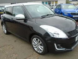 Black Used 2014 Suzuki Swift SZ-L Hatchback | £5,495 (A bit pricey)