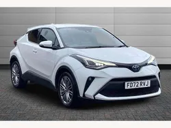 White Used 2023 Toyota C-HR SUV | £20,995 (Fair price)