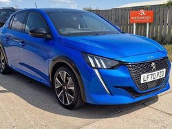 Blue Used 2020 Peugeot 208 GT-line Hatchback | £12,999 (Good price)