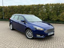 Blue Used 2016 Ford Focus Titanium Estate | £8,050 (Fair price)