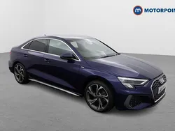 Blue Used 2023 Audi A3 S-Line Sedan | £24,599 (Fair price)