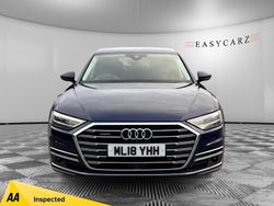 Blue Used 2018 Audi A8 Sedan | £18,995 (Fair price)