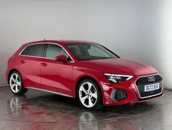 Red Used 2022 Audi A3 Sportback S-Line Hatchback | £17,850 (Fair price)